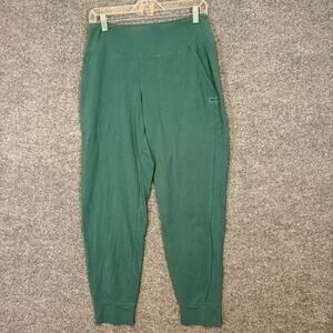 Life is Good Pants Womens Green Medium Solid Crusher Flex Joggers Sweatpants